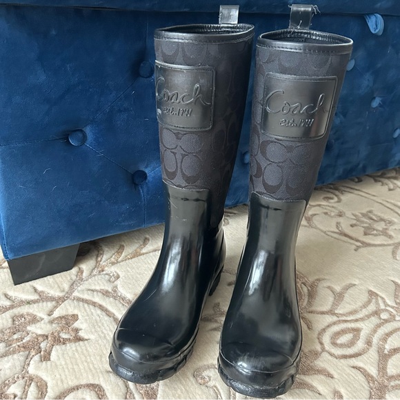 Coach rain boot - Picture 1 of 2